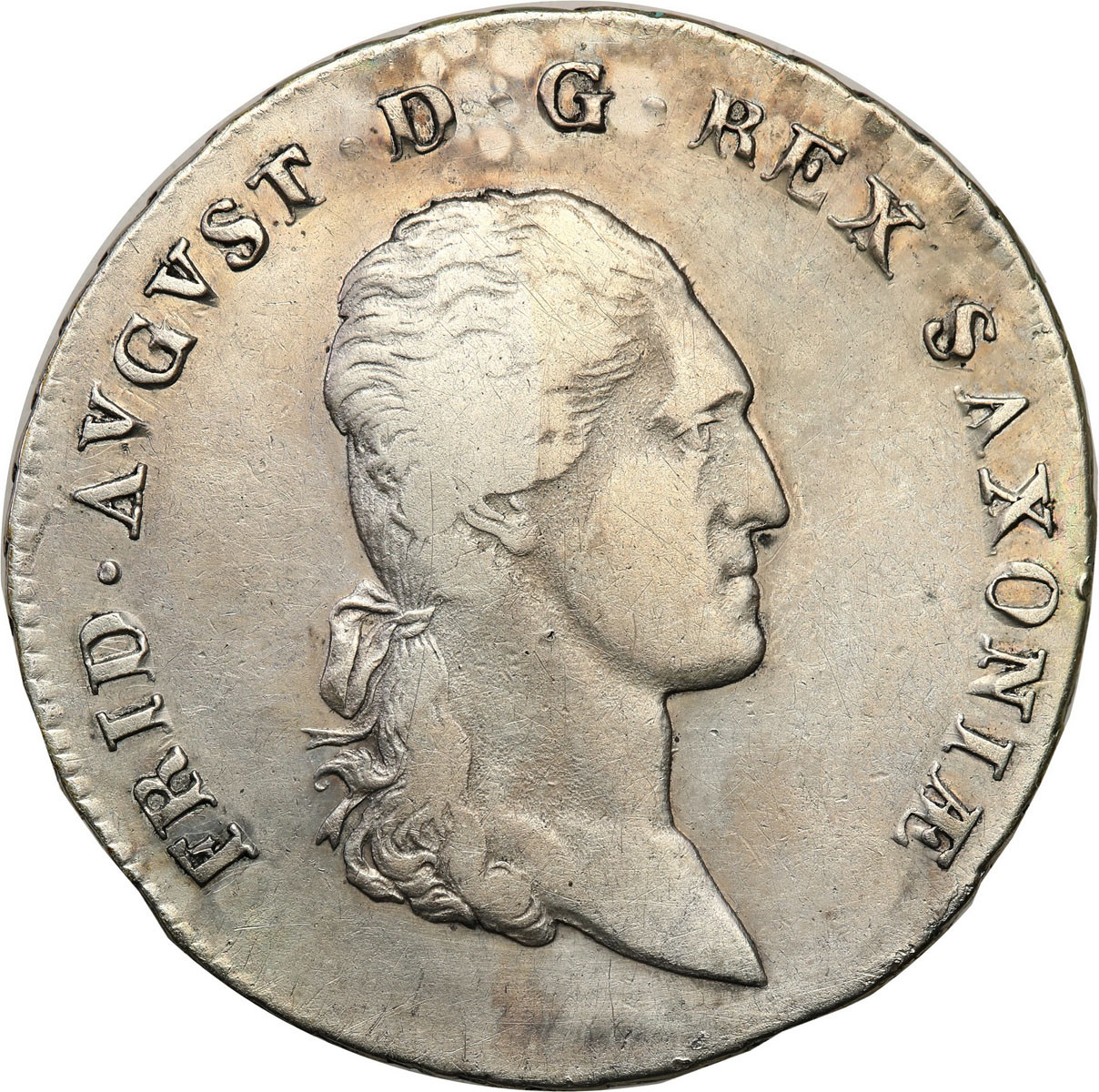Niemcy, Saksonia. Fryderyk August I (1806–1827), 2/3 talara (gulden) 1817 IGS, Drezno
